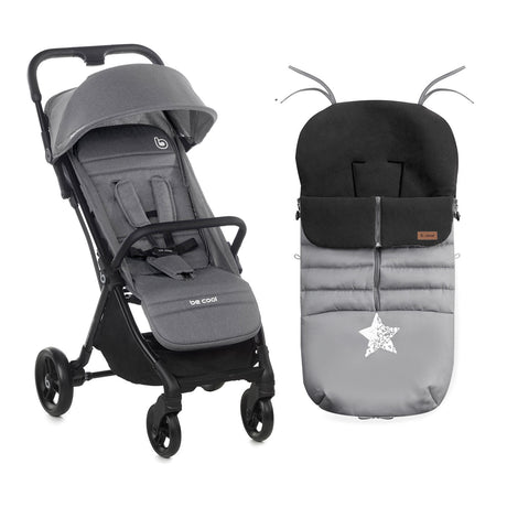 Be Cool Quick Fold Luxe Compact Fold Stroller & Footmuff / Liner 0-22kg, 0-4 years
