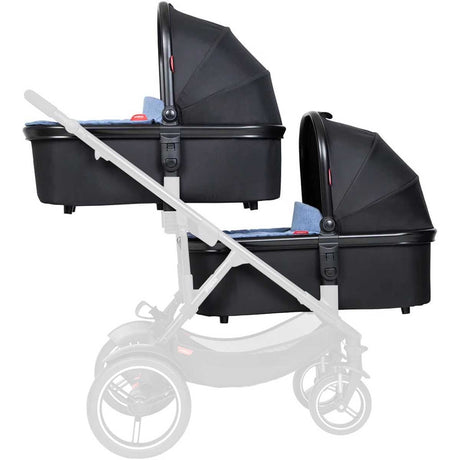 Phil & Teds Snug Carrycot with Apron, Black