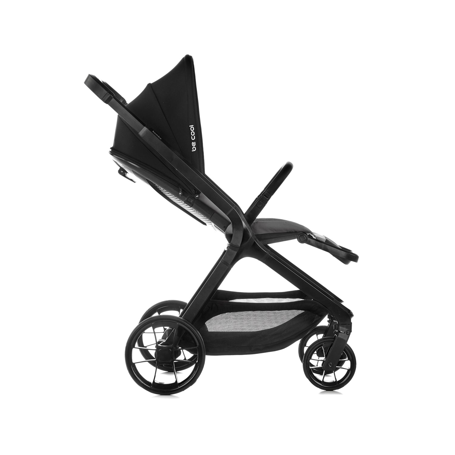 Be Cool Kombo Trio: Pushchair + Carrycot + i-Size Travel Baby Carrier, Be Frack