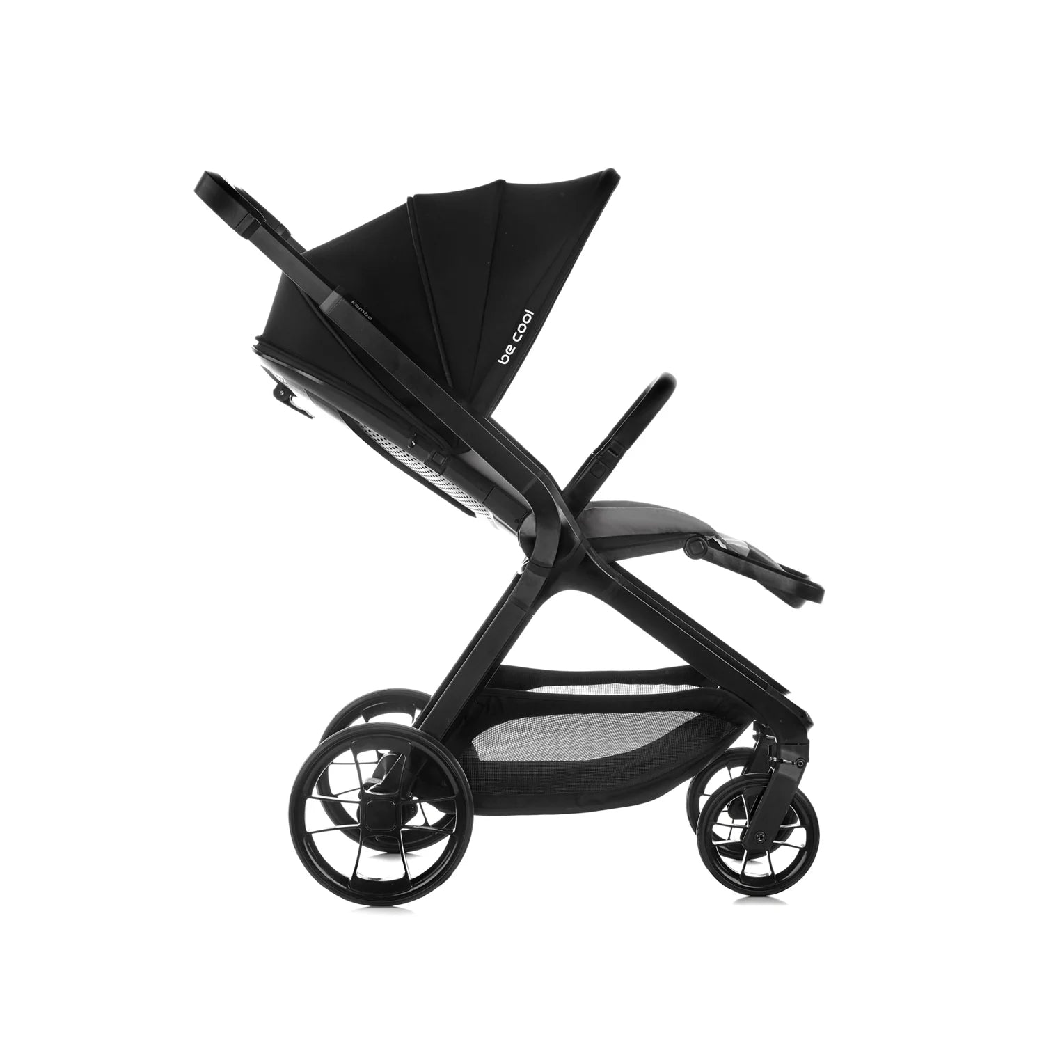 Be Cool Kombo Trio: Pushchair + Carrycot + i-Size Travel Baby Carrier, Be Rock