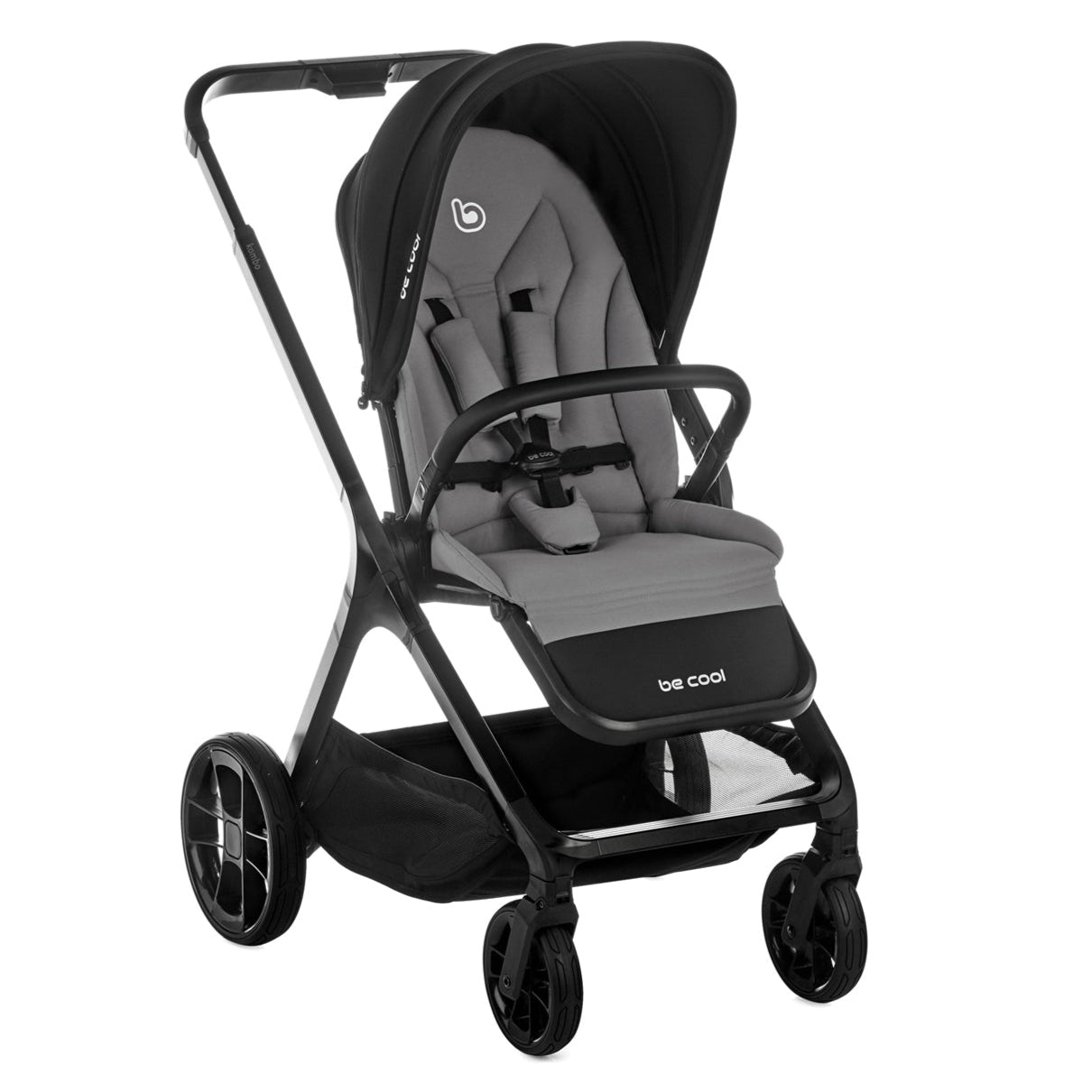 Be Cool Kombo Trio: Pushchair + Carrycot + i-Size Travel Baby Carrier, Be Frack