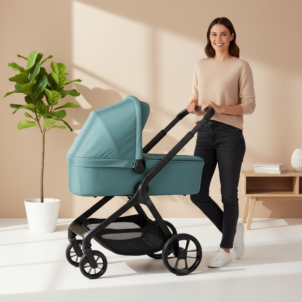 Be Cool Kombo Trio: Pushchair + Carrycot + i-Size Travel Carrier Car Seat