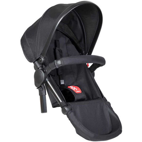 Phil & Teds Sport V6 Pushchair + Double Kit, Black