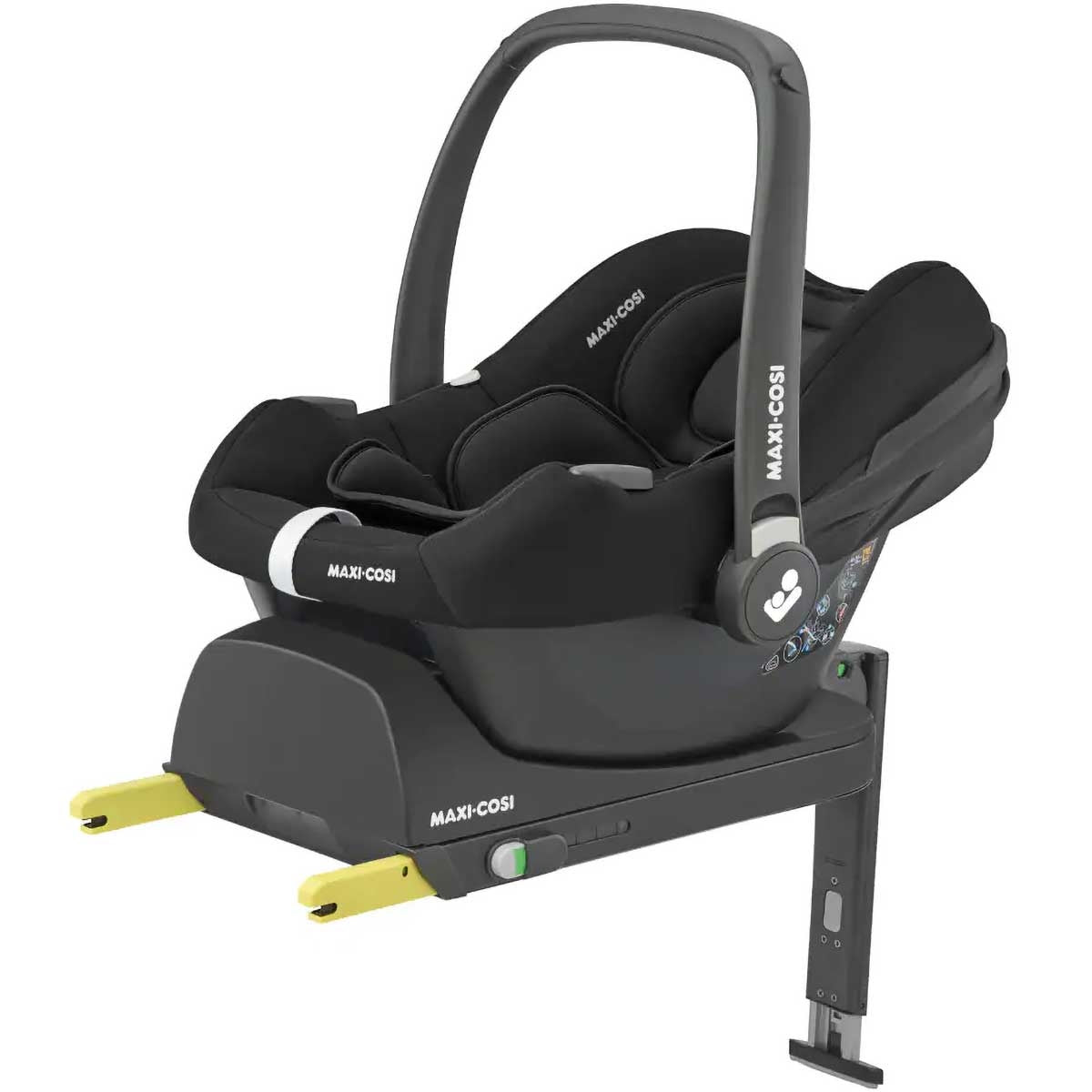 Maxi-Cosi Cabriofix i-Size and Base Bundle, Essential Black