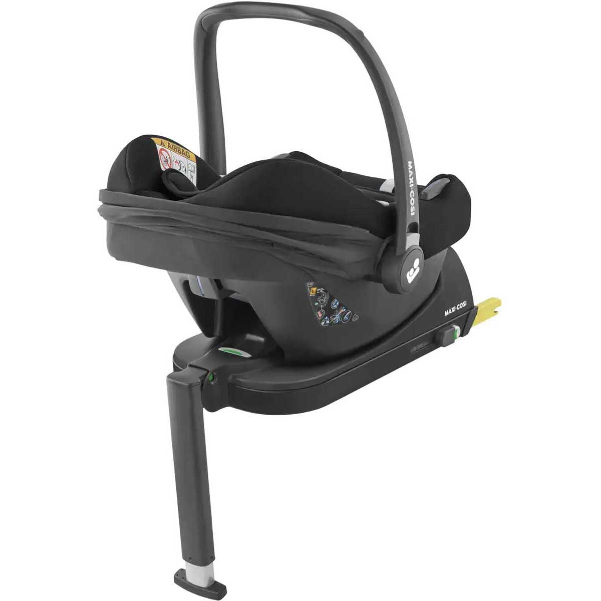 Maxi-Cosi Cabriofix i-Size and Base Bundle, Essential Black