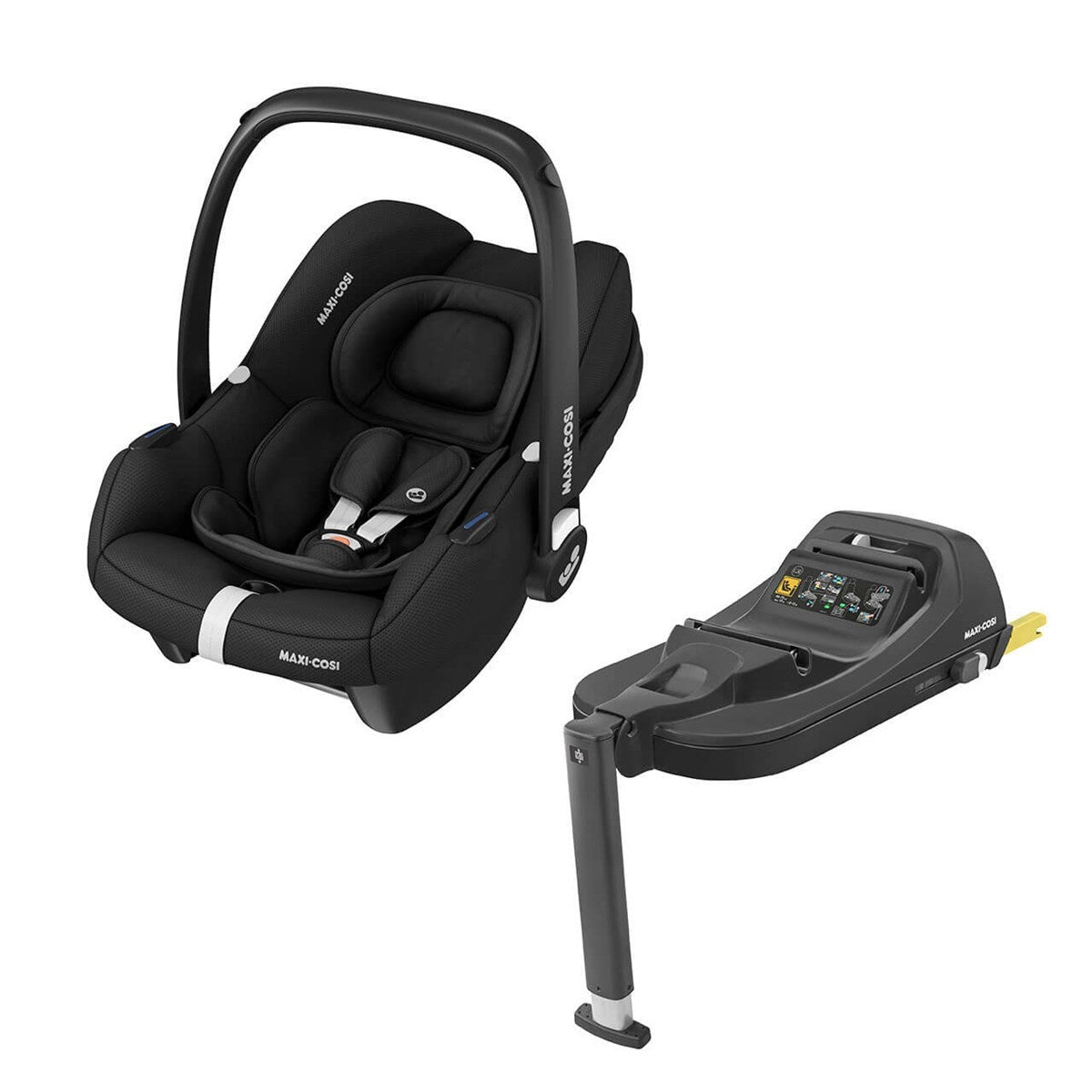 Maxi-Cosi Cabriofix i-Size and Base Bundle, Essential Black