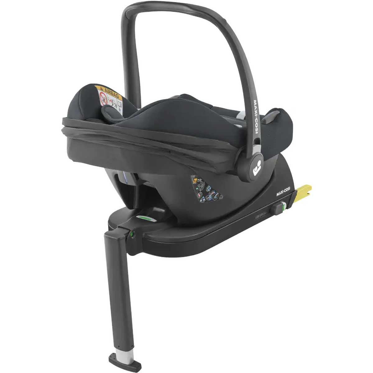 Maxi-Cosi Cabriofix i-Size and Base Bundle, Essential Graphite