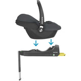 Maxi-Cosi Cabriofix i-Size and Base Bundle, Essential Graphite