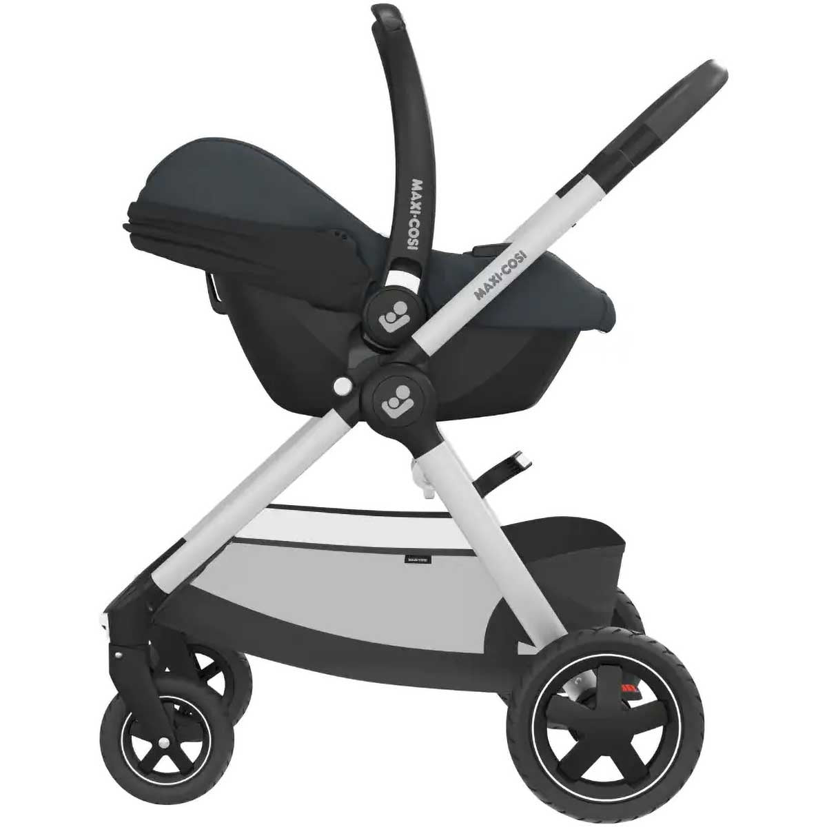 Maxi-Cosi Cabriofix i-Size and Base Bundle, Essential Graphite