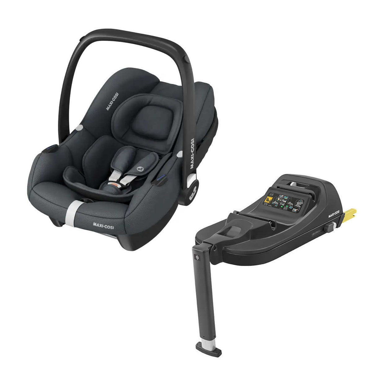 Maxi-Cosi Cabriofix i-Size and Base Bundle, Essential Graphite