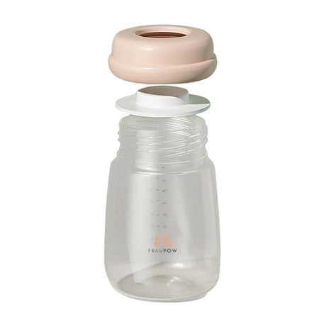 Fraupow Leak-Proof Milk Storage and Baby Feeding Bottles, 200ml, Pack of 3