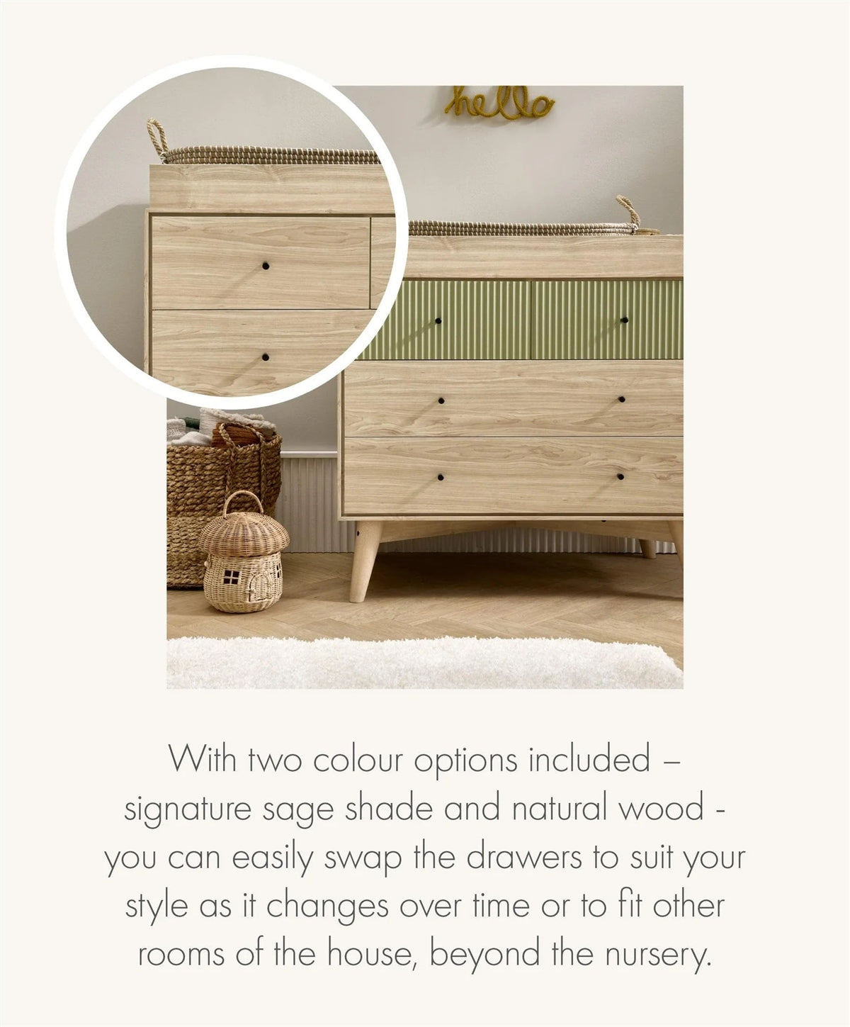 Mamas & Papas Coxley Nursery Dresser Changer