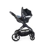 iCandy Peach 7 Premium iSize Travel System & Starter Nursery Bundle including Isofix Base, Dark Grey Phantom