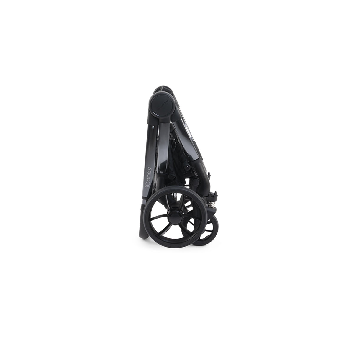 iCandy Peach 7 Premium iSize Travel System & Starter Nursery Bundle including Isofix Base, Dark Grey Phantom