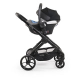iCandy Peach 7 Premium iSize Travel System & Starter Nursery Bundle including Isofix Base, Black Edition