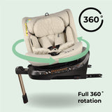 My Babiie Spin i-Size Car Seat, 40-150cm, 0-12 Years