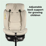 My Babiie Spin i-Size Car Seat, 40-150cm, 0-12 Years