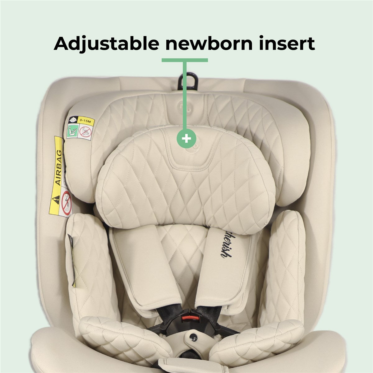 My Babiie Spin i-Size Car Seat, 40-150cm, 0-12 Years