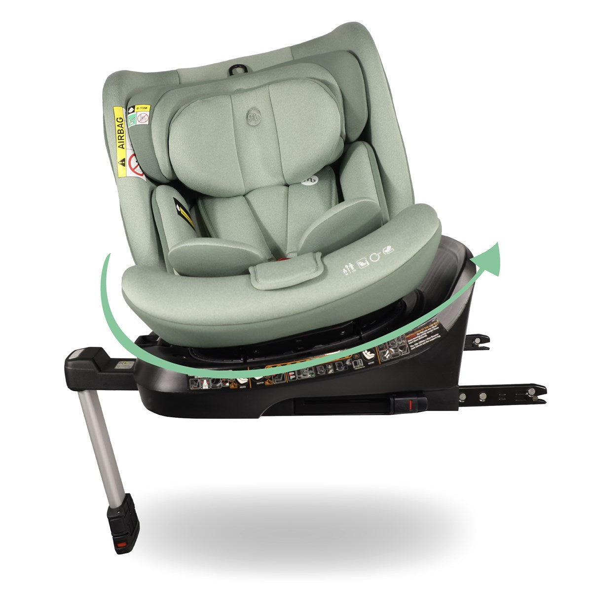 My Babiie Spin i-Size Car Seat, 40-150cm, 0-12 Years