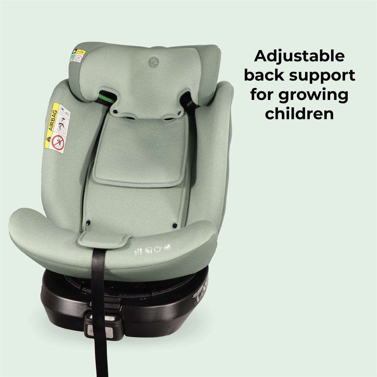 My Babiie Spin i-Size Car Seat, 40-150cm, 0-12 Years