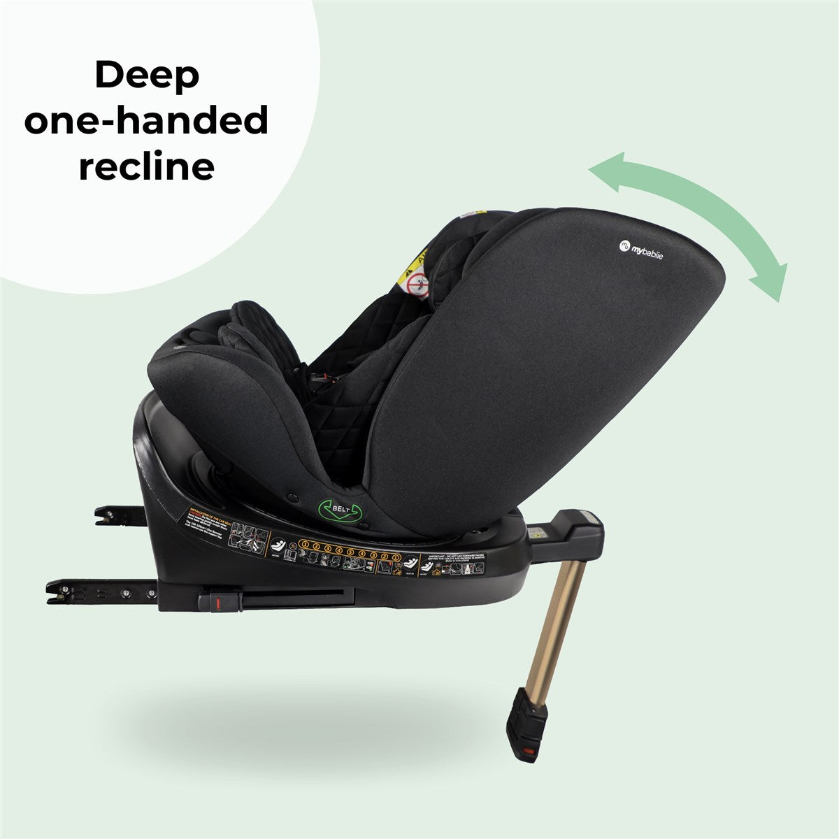 My Babiie Spin i-Size Car Seat, 40-150cm, 0-12 Years