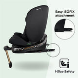 My Babiie Spin i-Size Car Seat, 40-150cm, 0-12 Years