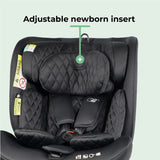 My Babiie Spin i-Size Car Seat, 40-150cm, 0-12 Years