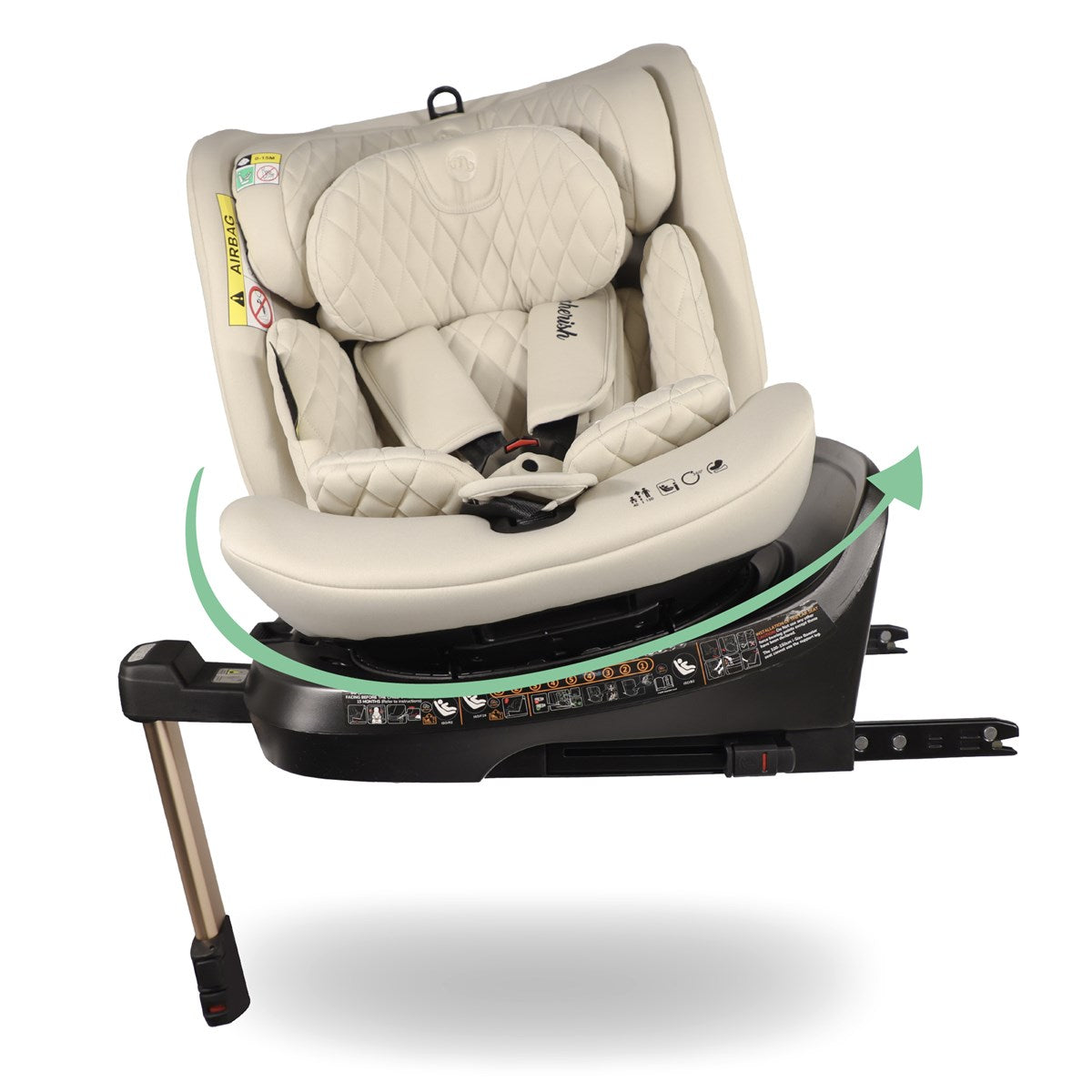 My Babiie Spin i-Size Car Seat, 40-150cm, 0-12 Years
