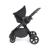 Ickle Bubba Comet 3-In-1 Travel System with Astral Car Seat, Black / Space Grey / Black