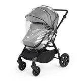 Ickle Bubba Comet 2-In-1 Pram & Pushchair - Black / Space Grey / Black