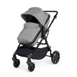 Ickle Bubba Comet 2-In-1 Pram & Pushchair - Black / Space Grey / Black