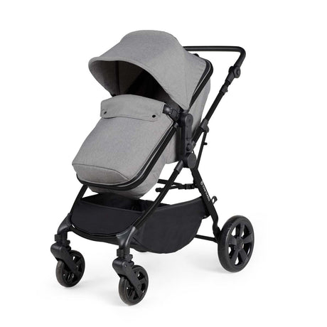 Ickle Bubba Comet 3-In-1 Travel System with Astral Car Seat, Black / Space Grey / Black