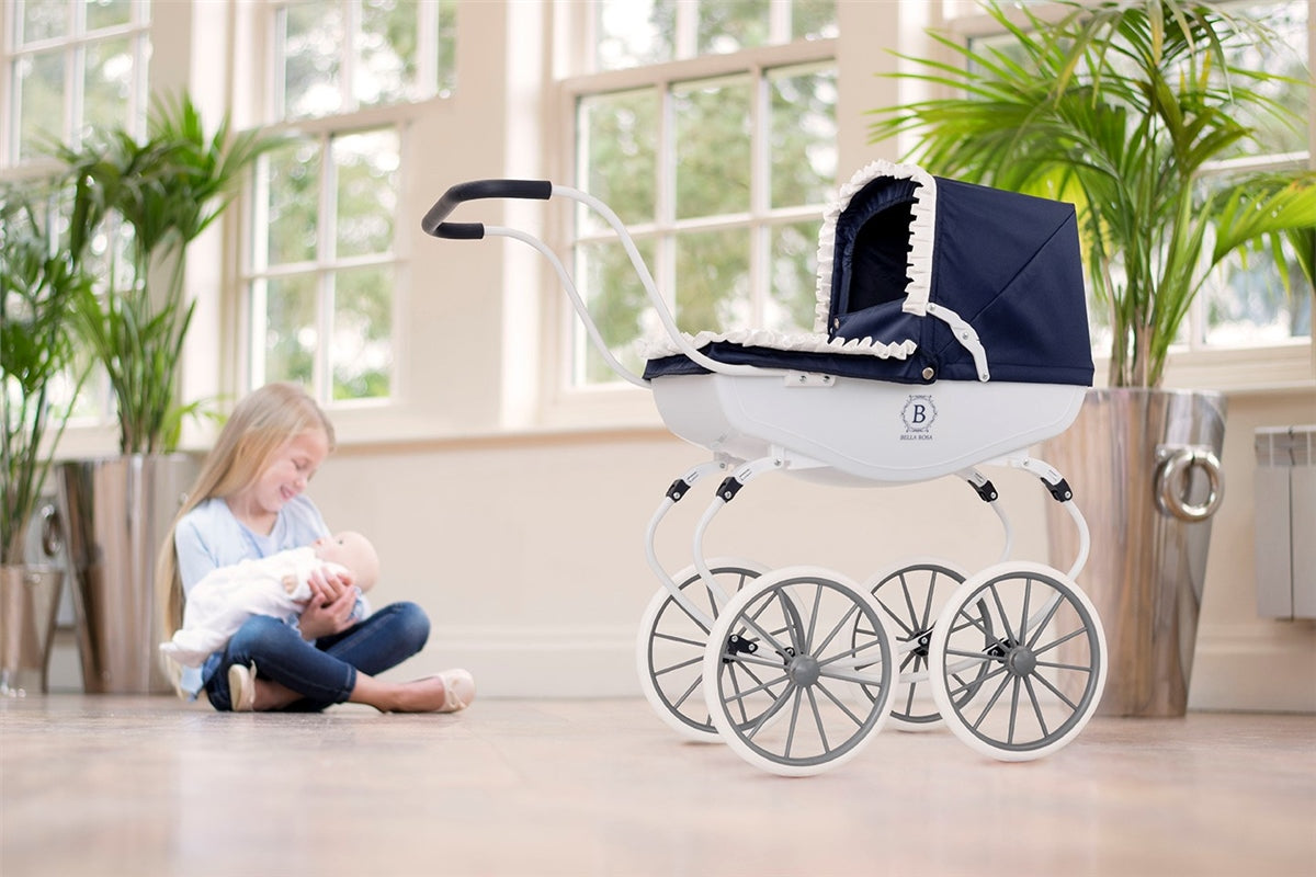 Halsall Toys Bella Rosa Windsor Carriage Dolls Pram
