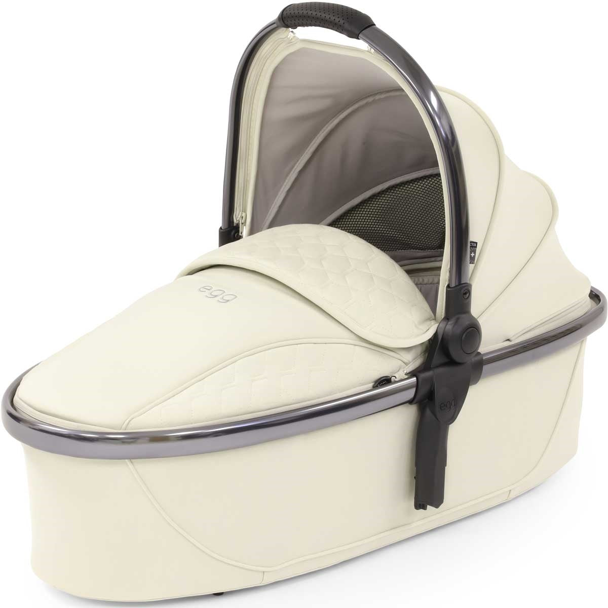 Egg Egg 2 Stroller + Carrycot Complete Pram Set, Moonbeam