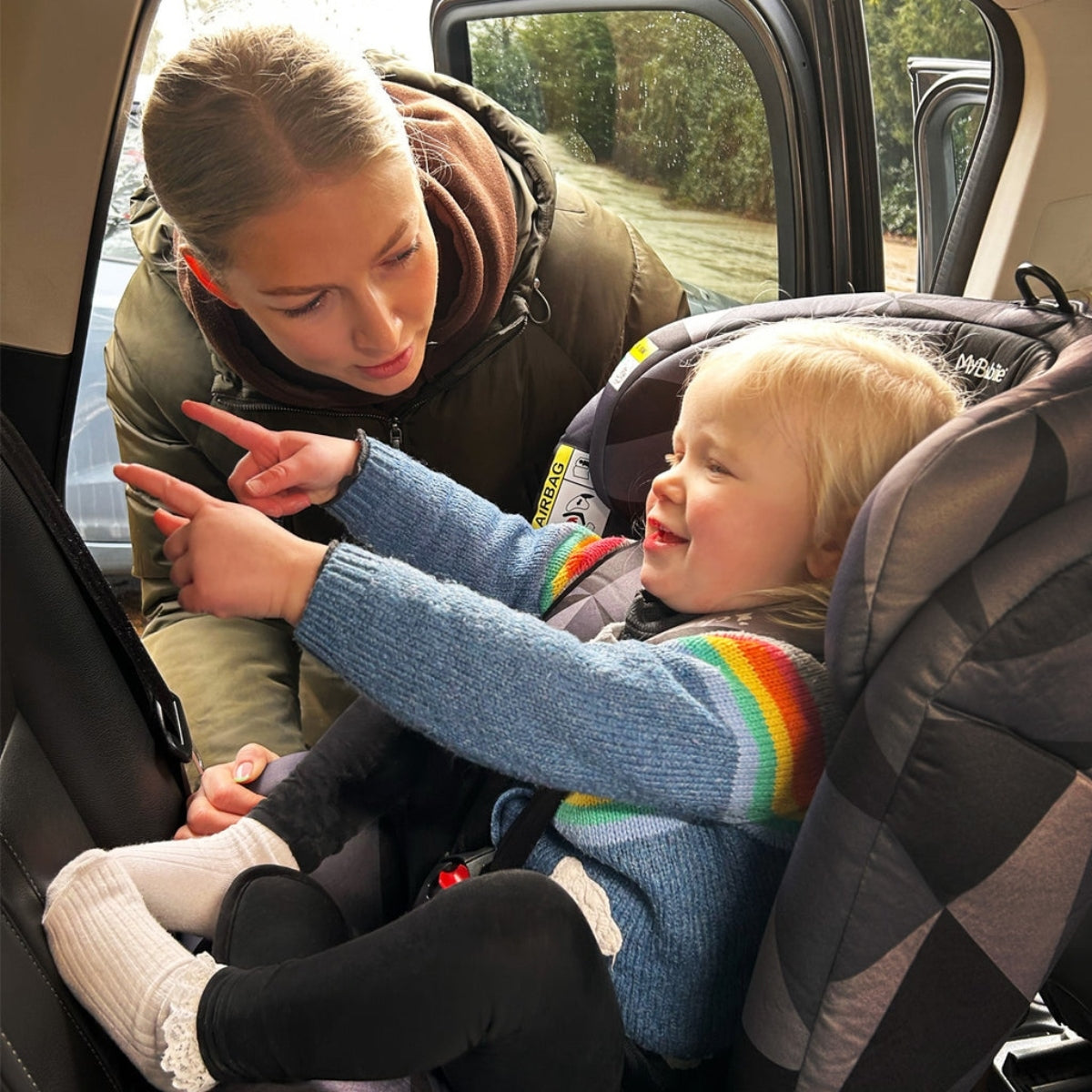 My Babiie Dani Dyer i-Size Spin Car Seat