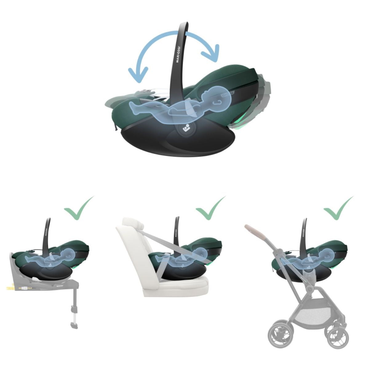 Maxi-Cosi Pebble 360 Pro Baby Car Seat