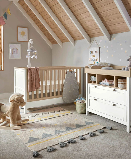 Mamas & Papas Harwell 3 Piece Furniture Range (Cot Bed, Dresser Changer & Wardrobe)