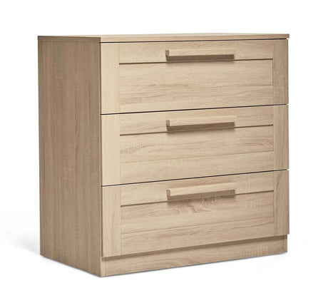 Mamas & Papas Atlas 3 Piece Furniture Set (Cot Bed, Dresser Changer & Wardrobe)