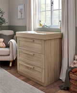 Mamas & Papas Atlas 3 Piece Furniture Set (Cot Bed, Dresser Changer & Wardrobe)