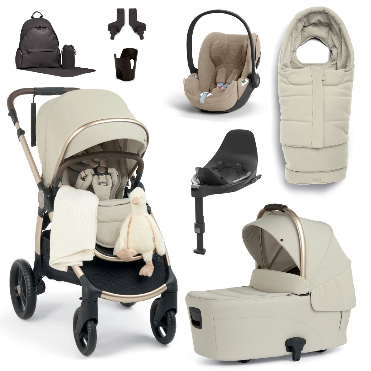 Mamas & Papas Ocarro² Travel System Bundle with Cloud T Plus