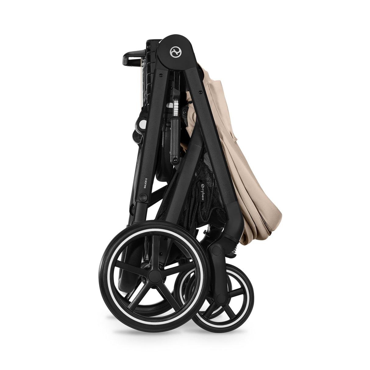 Cybex Balios S Lux Travel System with Cloud G Plus Car Seat, Almond Beige