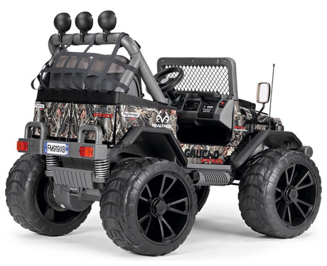 Peg Perego Gaucho Pro - Real Tree, 24 Volt 2 Seater Jeep, 6+ years