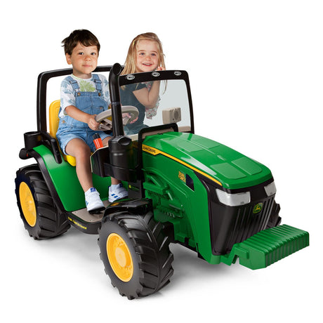 Peg Perego John Deere Dual Force, 12 Volt Electric Tractor, 3+ years