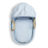 Clair De Lune Waffle Palm Moses Basket