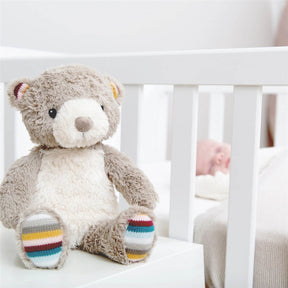 Zazu Bruno the Bear, Baby Sleep Shusher with Light, Sound, and Voice Recording