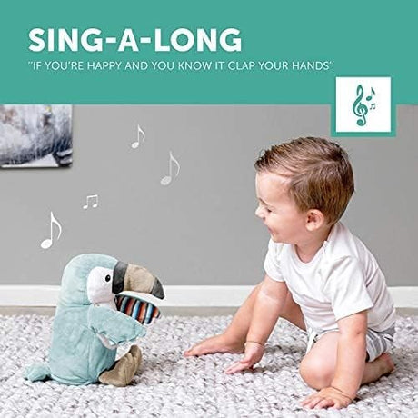 Zazu Timo the Toucan – Clapping Soft Toy with Sing-Along and Interactive Clapping