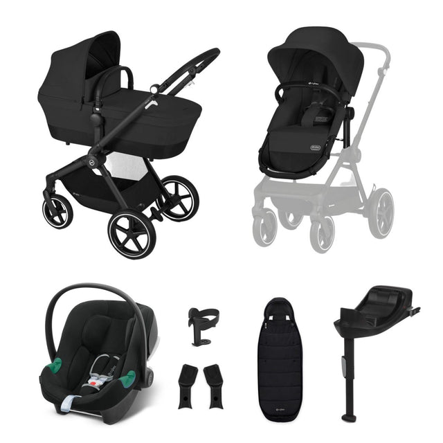 Cybex Eos Lux 9 Piece Travel System Bundle