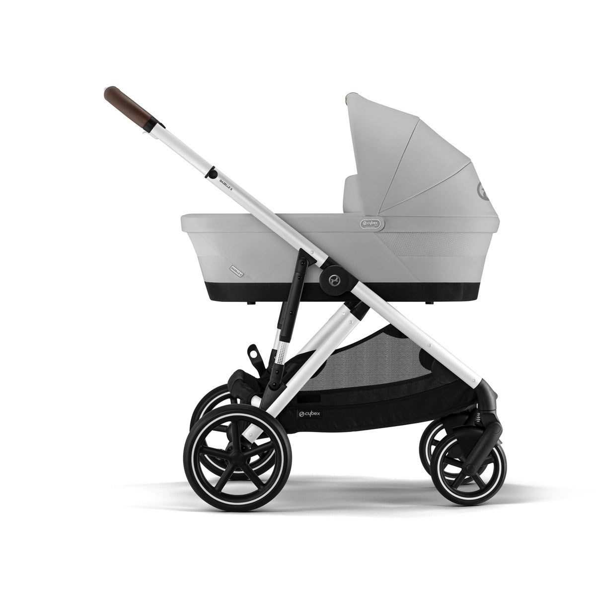 Cybex Gazelle S Single to Double Pram, Lava Grey