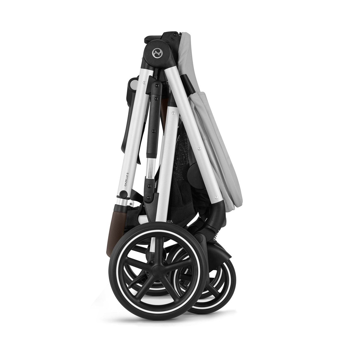 Cybex Gazelle S Single to Double Pram, Lava Grey
