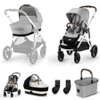 Cybex Gazelle S Single to Double Pram, Lava Grey
